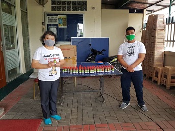 pemerhati Eco Enzyme yang membagi di metro minggu paskah--